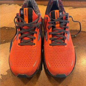 Brooks Ghost Vibrant Orange Athletic Shoes
About 250 miles